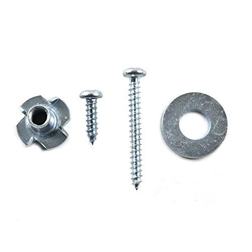 T-Nuts 8ax58 phil pan sms zinc8 X 1  Phil pan sms zinc 516 USS Flat Washer Zn - 6 each