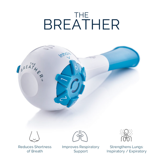 THE BREATHER │ Natural Breathing Lung Recovery Exerciser Trainer For Drug-Free Respiratory Therapy for Stronger Lungs