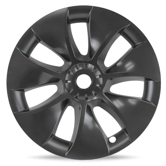 Mayde 19-Inch Hub Caps fits 2020-2023 Tesla Model Y, Replacement Wheel Covers - Revolve, Gunmetal Gray (1 Piece)