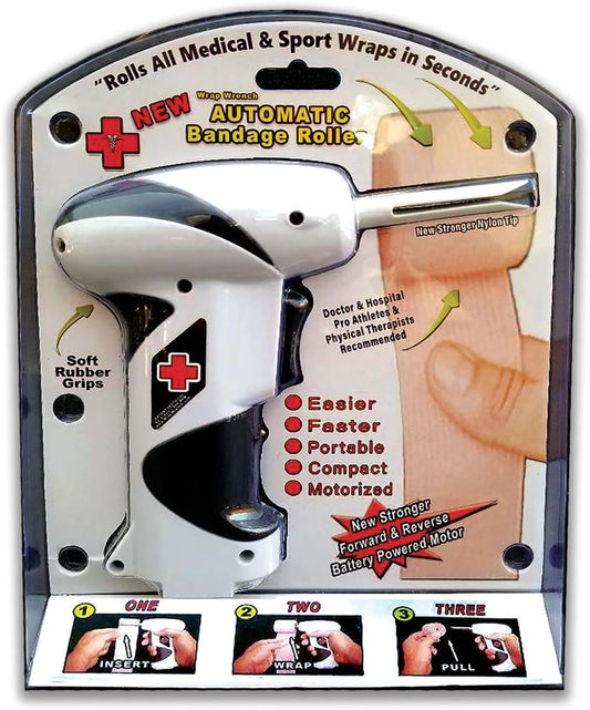 Wrap Wrench-A Professional Sports & Medical Wrap and Bandage Roller