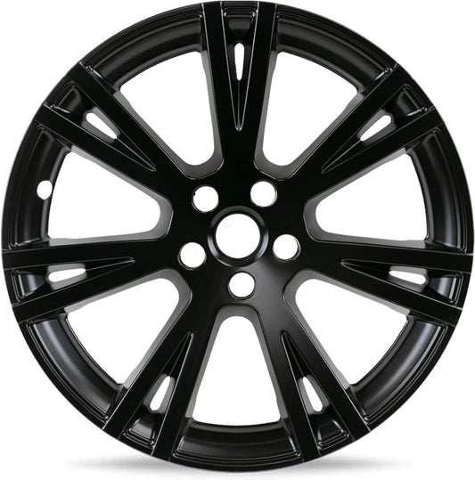 Mayde 19-Inch Wheel Covers fits 2020-2023 Tesla Model Y, Single Replacement Hub Cap, Matte Black (1 Piece)