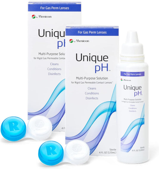 Menicon Unique pH 4 floz - 2 Pack