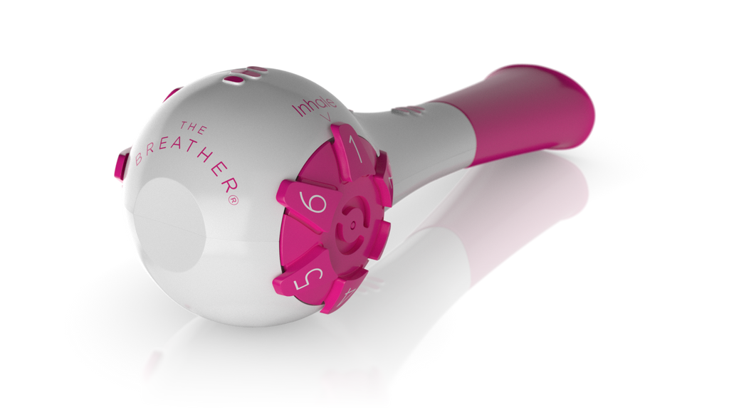 The Breather Pink - Health and Wellness Device