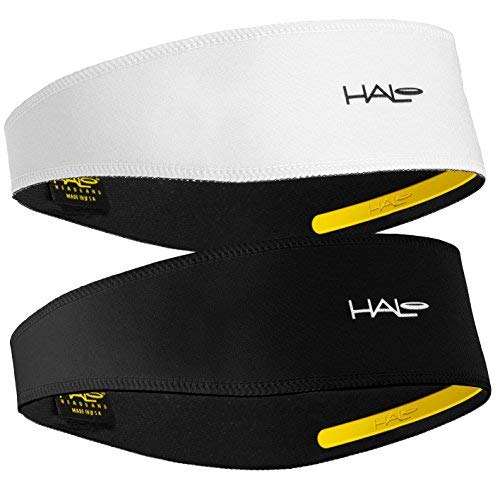 Halo II pullover headband BLACK  WHITE 2 pack