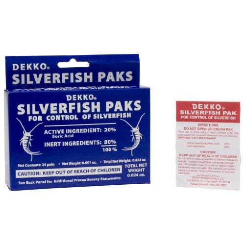 Dekko Mfg Silverfish Paks 1 pack