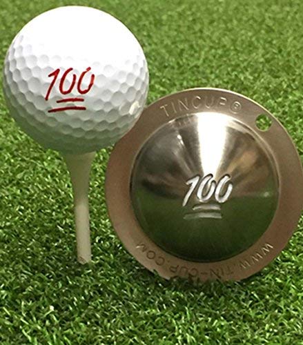 Tin Cup Golf Ball Custom Marker Tool - Max Effort