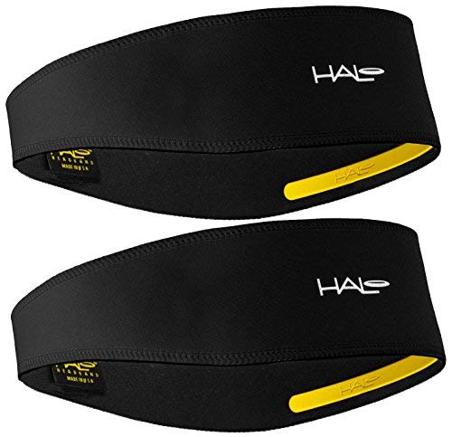 Halo II pullover headband BLACK  BLACK 2 pack