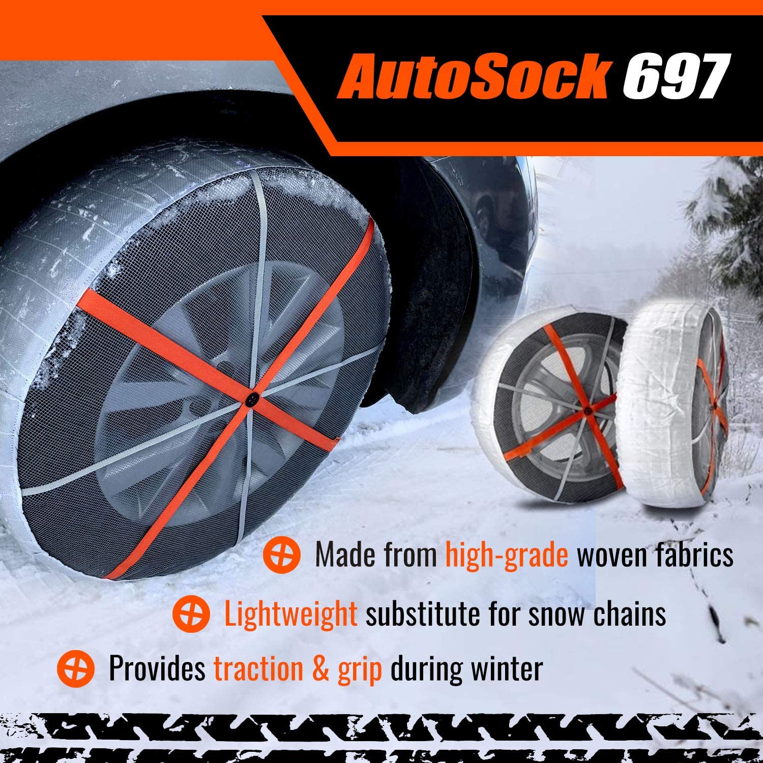 Autosock Loading AUTOSOCK AS695 Winter Traction Device – NG, Inc Shop