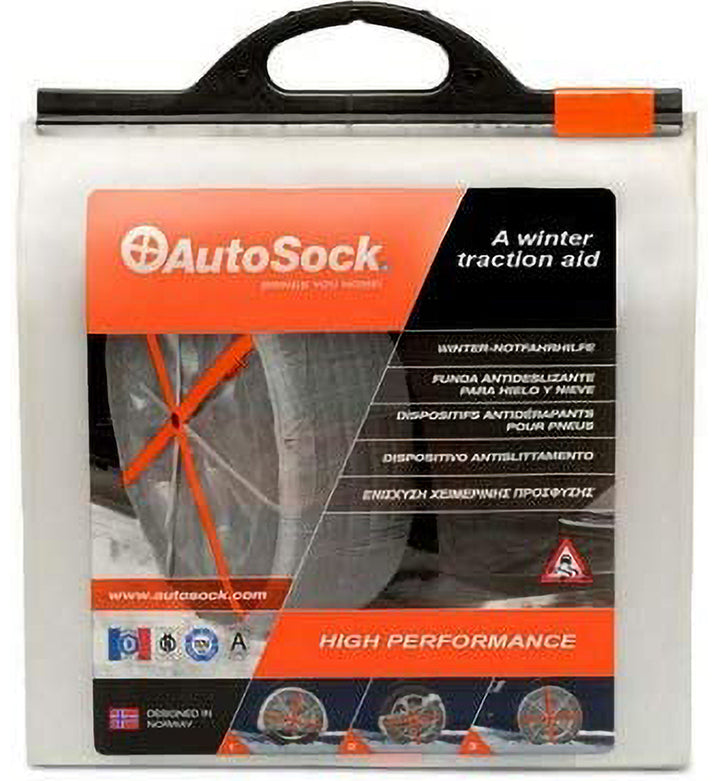 AutoSock 870 Tire Snow Socks for Car, SUV, & Pickup - Better Alternative to Tire Chains (Pack of 2)